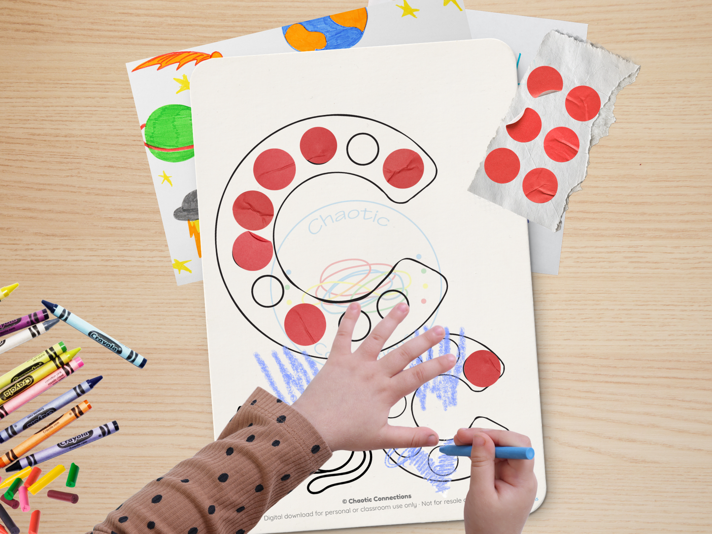 Alphabet Learning Dot Letters Preschool Alphabet Worksheets | Letter Recognition & Tracing | Printable A–Z Learning Pack | Ages 3–5