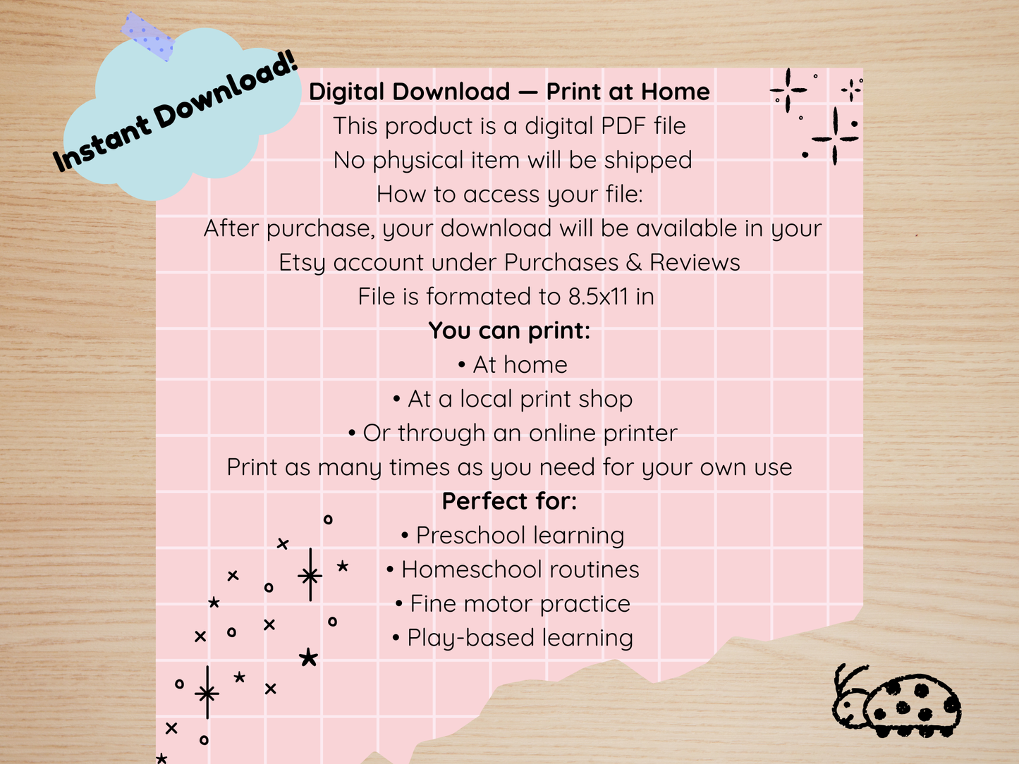 Alphabet Learning Dot Letters Preschool Alphabet Worksheets | Letter Recognition & Tracing | Printable A–Z Learning Pack | Ages 3–5