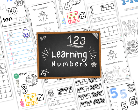 Number Worksheets | Counting & Early Math Practice